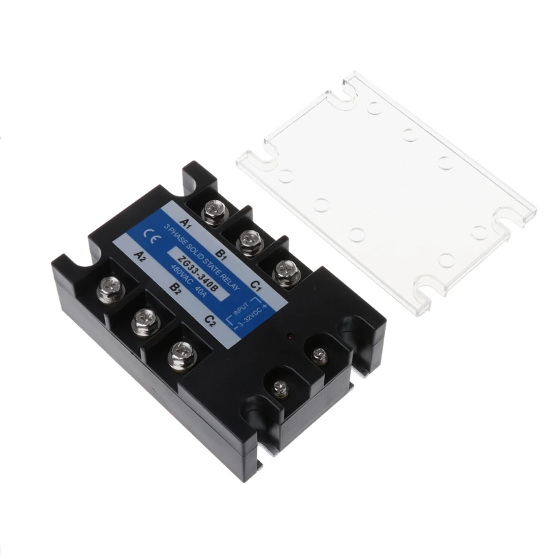 

ZG33-340B 40A DC Control AC Three Phase Solid State Relay SSR Module