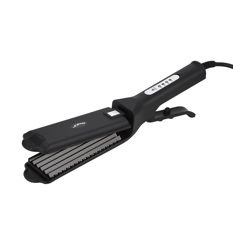 Hair Crimper Выпрямитель для волос/щипцы для завивки волос Waver широкая пластина плоское железо выпрямление волос гофрированные Утюги Салон Парикмахерская Инструменты для укладки 45 - Color: Hair Crimper