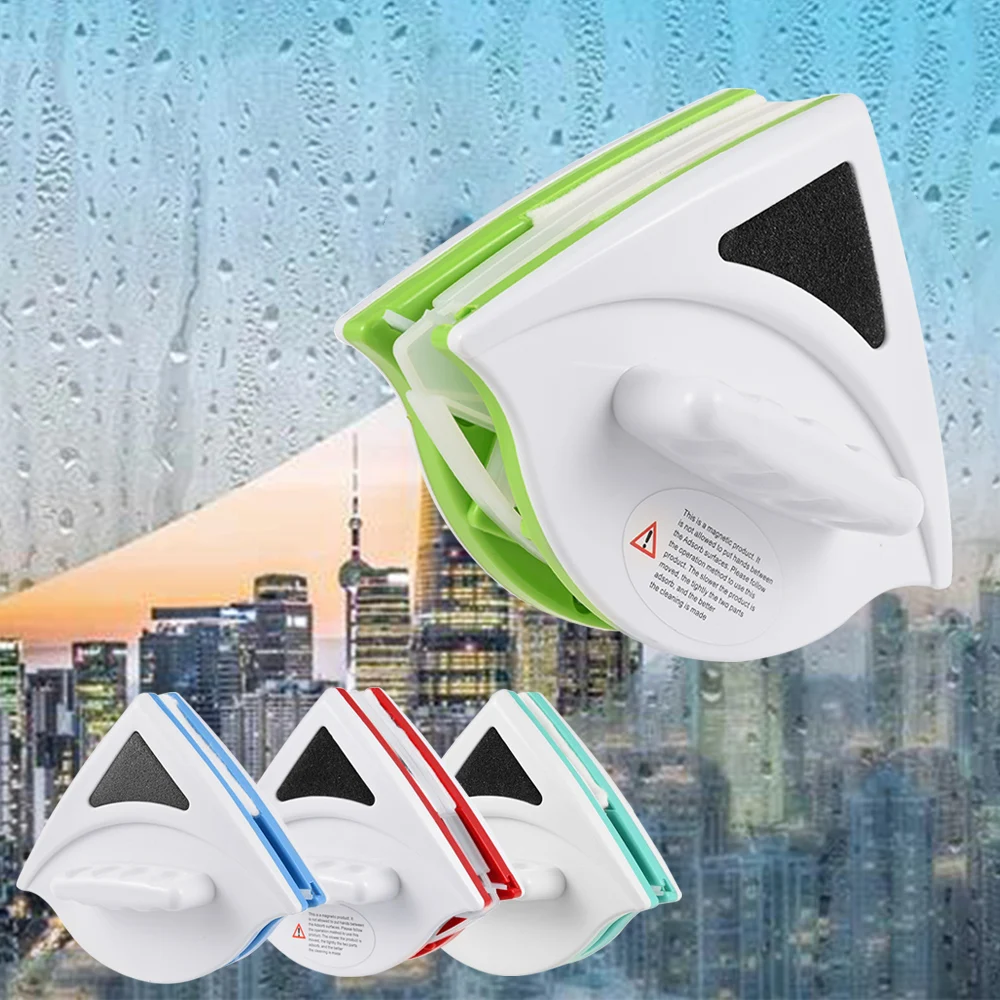Brush-Tool Glass-Brushes Magnetic-Window-Wiper Windows Cleaning-Washing Household Double-Side