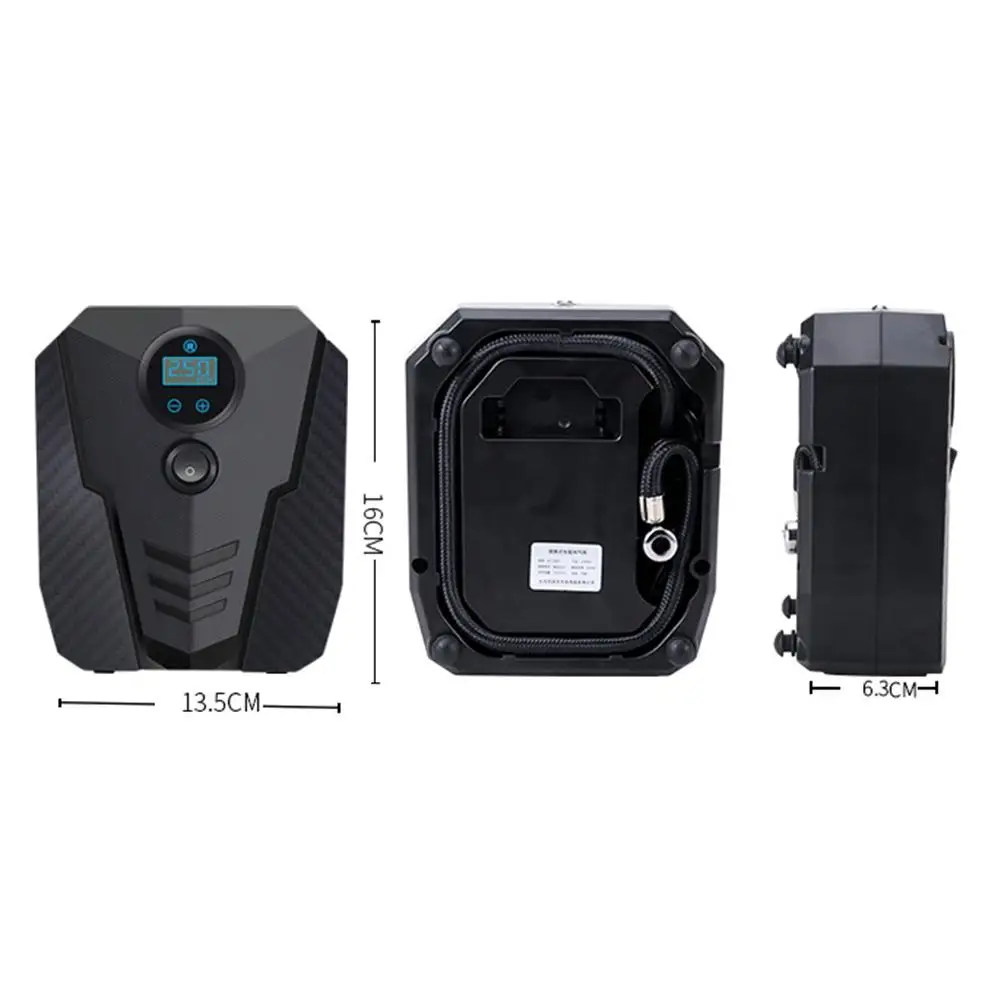 Compressor de ar Automóvel para Motocicletas Digital Pneu Inflator Portátil Bomba Inflável Iluminação Carro Bicicletas 11 para motocicletas carro bicicletas