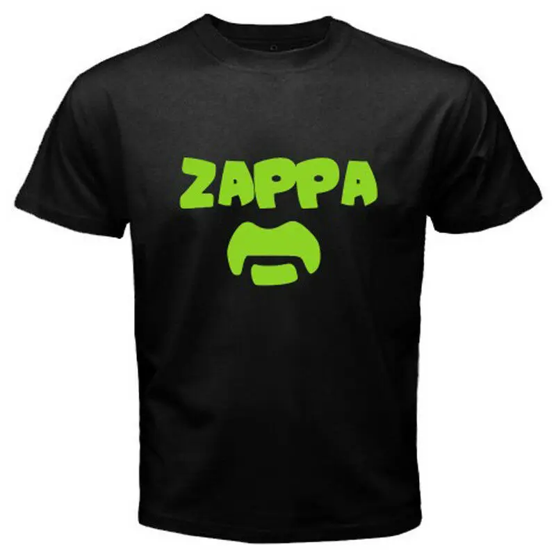 Новая &quotFRANK ZAPPA&quot чудак рок значок логотип 70s Для мужчин комплект из черной кофты