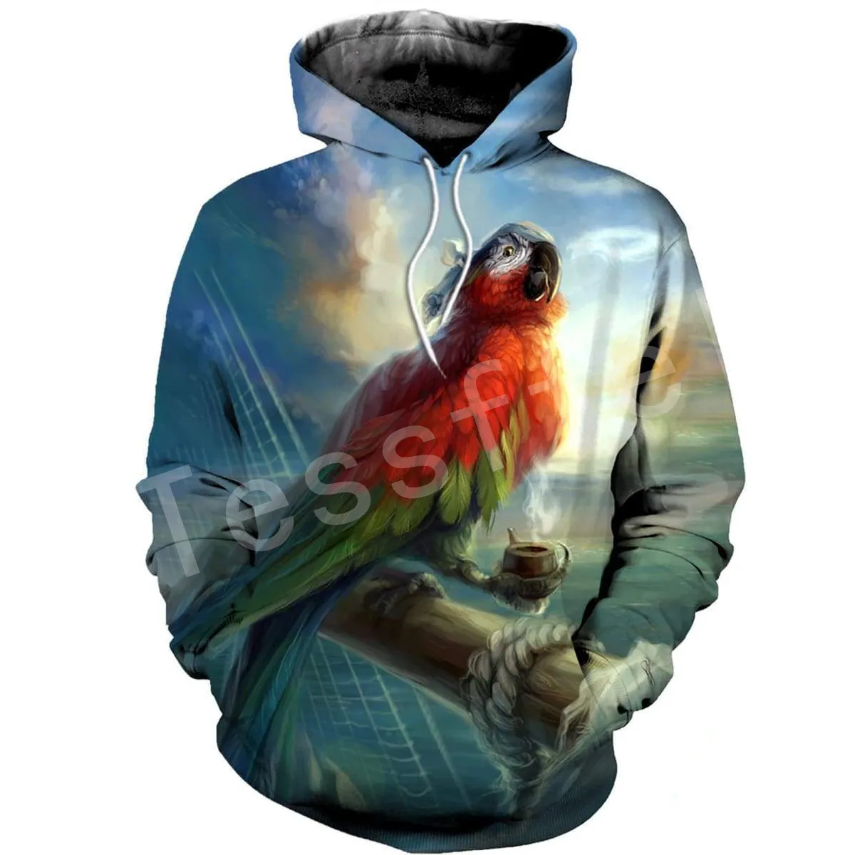 

Tessffel Animal Parrot Tracksuit MenWomen HipHop 3D full Print Sweatshirts/Hoodie/shirts/Jacket Harajuku Casual colorful Style10