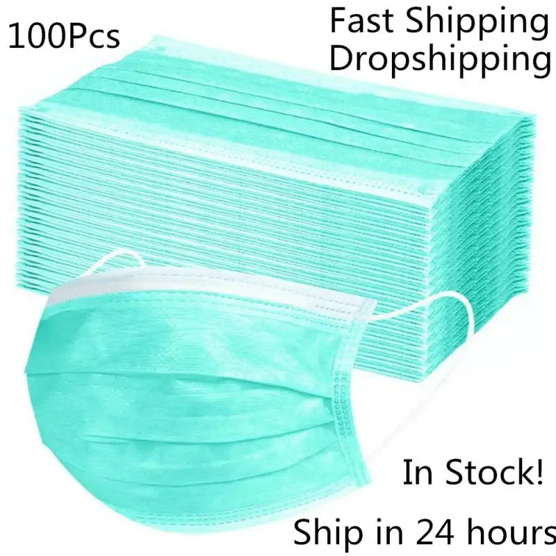 

Disposable Masks 10/50/100 pcs Mouth Mask 3-Ply Protection Anti-Dust FFP3 KF94 N95 KN95 Nonwoven Elastic Earloop Mouth Face Mask