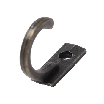 

50pcs Antique hook single row of small hole hook special small single hook wall hanger bronze