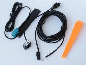 

For BMW 5 Series X1 CD Bluetooth Mic Mircophone with Aerial Antenna Wiring Harness