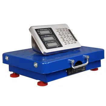 

Wireless Platform Scale 200KG/441lbs LCD Display Floor Electronic Commercial Scale for Retail Outlets Supermarket Grocery Stores