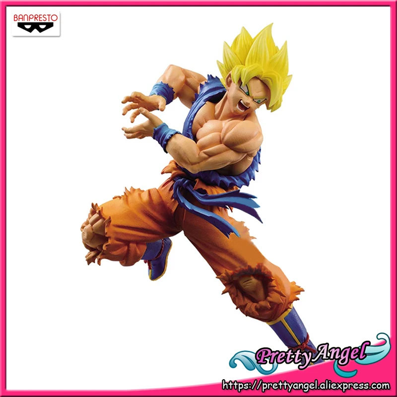 

PrettyAngel - Genuine Banpresto Z-BATTLE FIGURE DRAGON BALL SUPER SUPER SAIYAN SON GOKU Collection Figure