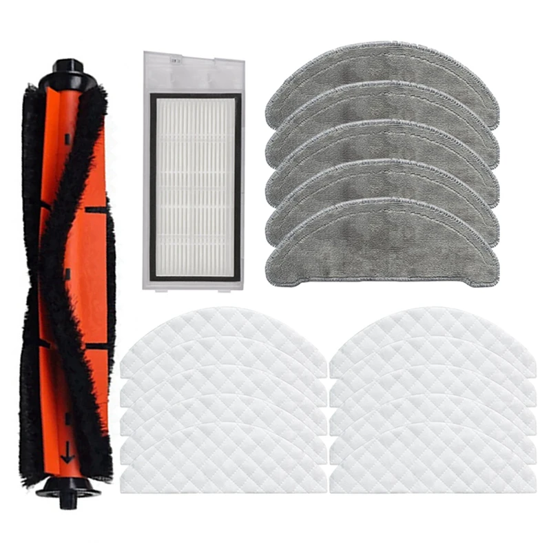 For Roidmi EVE Plus Robot Vacuum Cleaner Main Brush HEPA Filter Disposable Mop Replacement Accessories | Бытовая техника