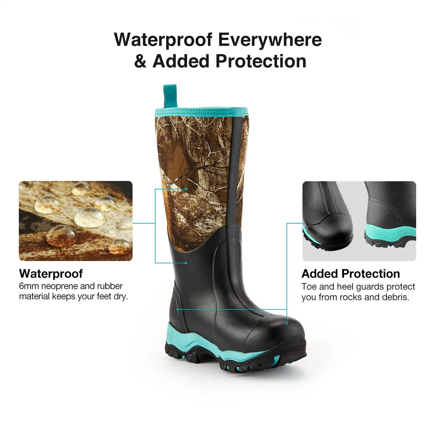 womens insulated rubber boots