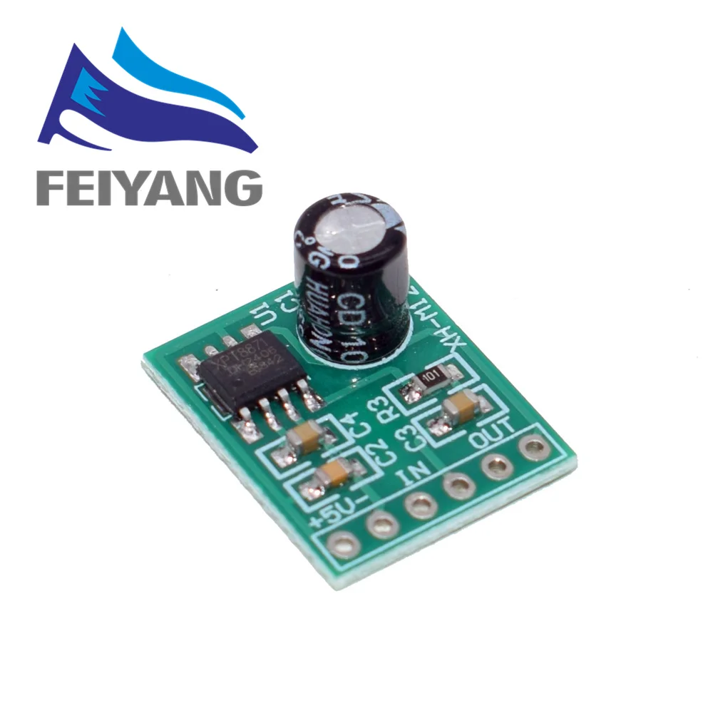 

Mini XH-M125 XPT8871 Mono Stereo Lithium Battery Power Amplifier Module Board Audio Output Input 6W Sing Machine Module 3V 5V 5W