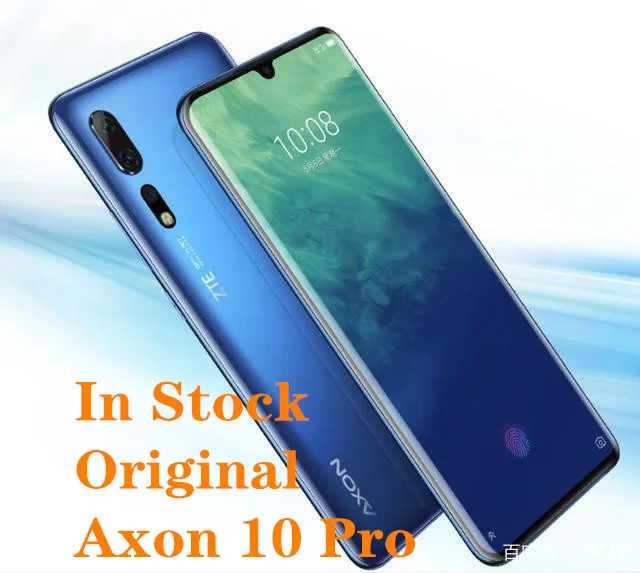 Международная версия ZTE Axon 10 Pro смартфон 6 47 &quotSnapdragon 855 6G RAM 128G ROM Android 9 1 48.0MP телефон