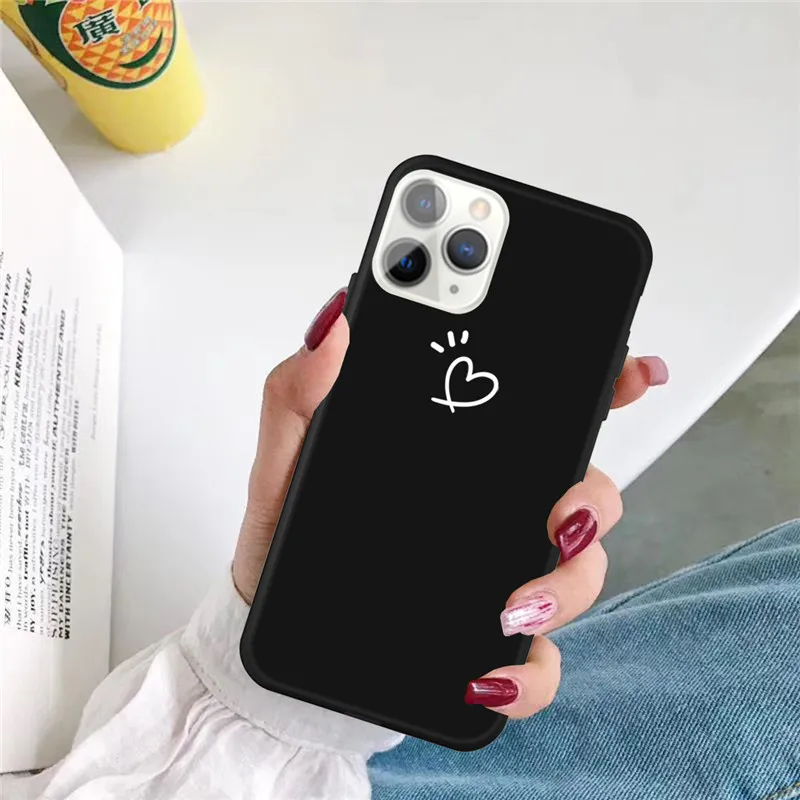 Цветной ТПУ бампер для iPhone SE 2020 чехол Apple 7 8 11 Pro Max мягкий силиконовый Оригинальный