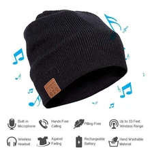 Bluetooth Earphone Music Hat Winter Wireless Headphone Cap With Mic Sport Hat For Huawei Xiaomi iPhone Sumsung Gaming Headset