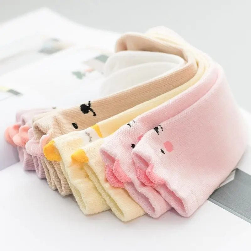 

Socks Girls Hose Sock Breathable Elasticity Male Baby Sweat Absorbing Infant Spring And Autumn Order Untrimmed-Sock Children's S