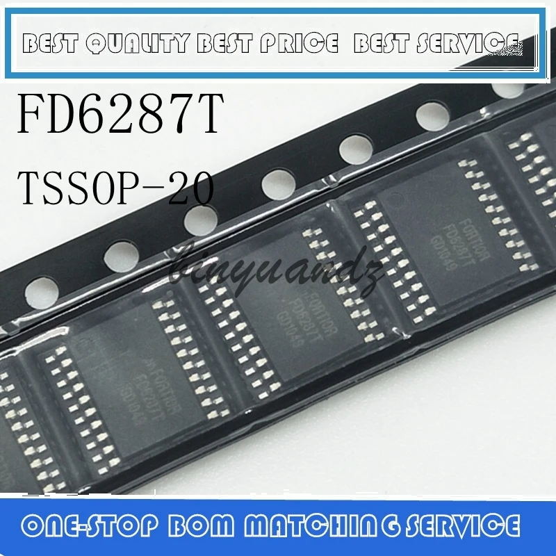 10PCS~50PCS FD6287 FD6287T TSSOP-20 | Электроника