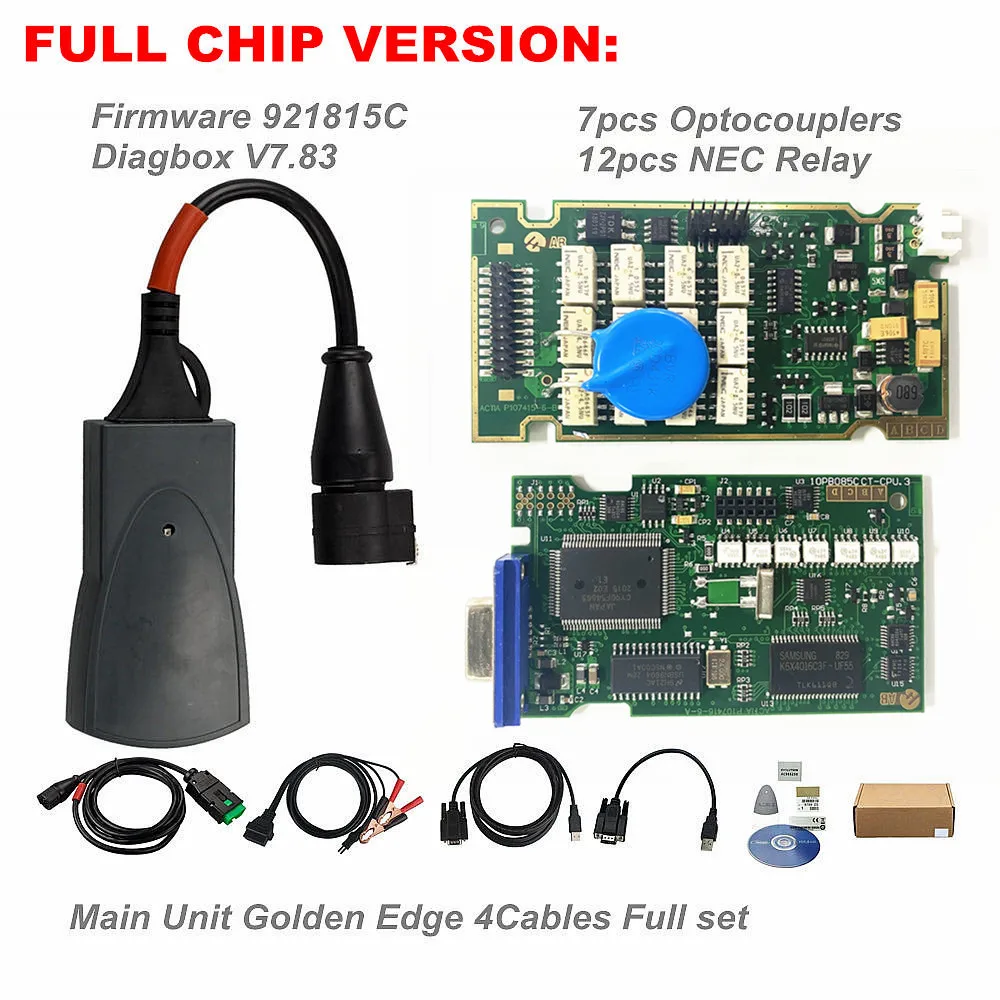 car inspection equipment for sale Diagbox V9.91 Full Chips Gold Edge Lexia3 PP2000 PSA XS Evolution V7.83 Lexia For Citroen/Peugeot Super Firmware 921815C Lexia 3 car inspection equipment Code Readers & Scanning Tools