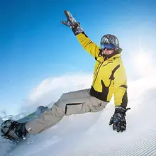 Новые зимние лыжные перчатки для взрослых, ветрозащитные и водонепроницаемые уличные походные лыжные перчатки для мужчин и женщин, Зимние перчатки для вождения