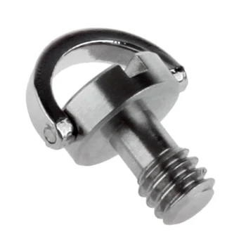 

Camera Tripod Captive 1/4 Inch Folding D-Ring Adapter Screw Cam Tripod Quick Release Plate for Camera
