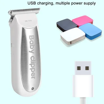 

Cordless Portable Silent Cutting Trimmer Electric Waterproof Washable Baby Hair Clipper Shaver Hairdressing Tool Toddler Haircut