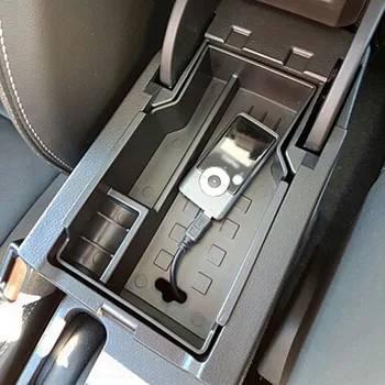 

1pc Car Storage Box Interior Parts Armrest Tray For Suzuki SX4 S-Cross 2014-2017 Replacement