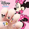 Girls Princess Mickey Mouse Frozen Elsa and Anna Figure Toy Nail Stickers Toys Gift Toy Princess Minnie Kids Baby Disney Snow ► Photo 2/6
