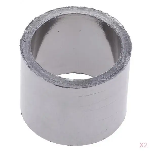 2x Exhaust Pipe Gasket For Dirt Bike/ATV/Scooter Muffler OD40mm ID32mm