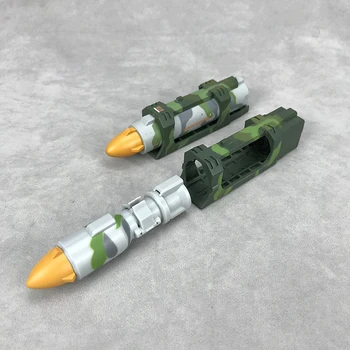 

Lensple VISUAL Head Sculpt & Missiles Upgrade Kit for TFC STC-01B Tactical Commander Jungle Version Transformation