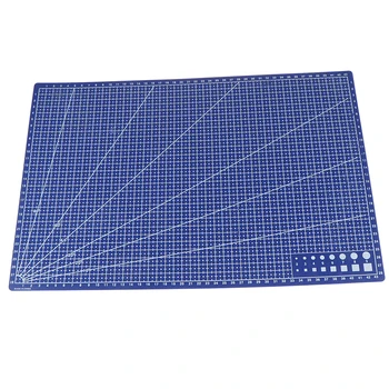 

1Pc New A3 PVC Rectangular Cutting Mat Grid Line Tool Plastic 45cm x30cm
