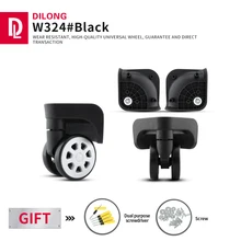 

DILONG W324 Luggage Universal Wheel Hard Case Roller Trolley Case Accessories Luggage Silent Replacement Durable Casters
