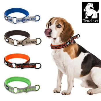

Truelove P-Chain Nylon Pet Collar Adjustable Reflective SBR Neoprene Pull-resistant Explosion-proof Dog and Cat Travel