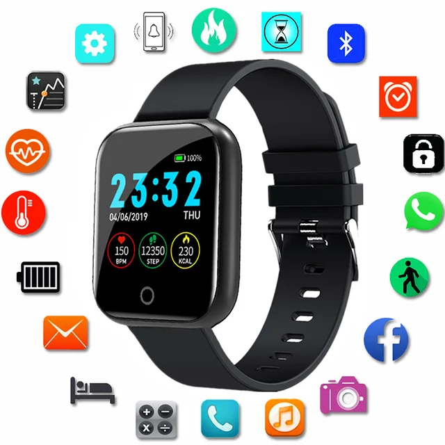 New I5 Smart Watch Men Women Heart Rate Blood Pressure Monitor Fitness  Tracker Smart Watches Cycling Smartwatch For Ios Android - Smart Watches -  AliExpress