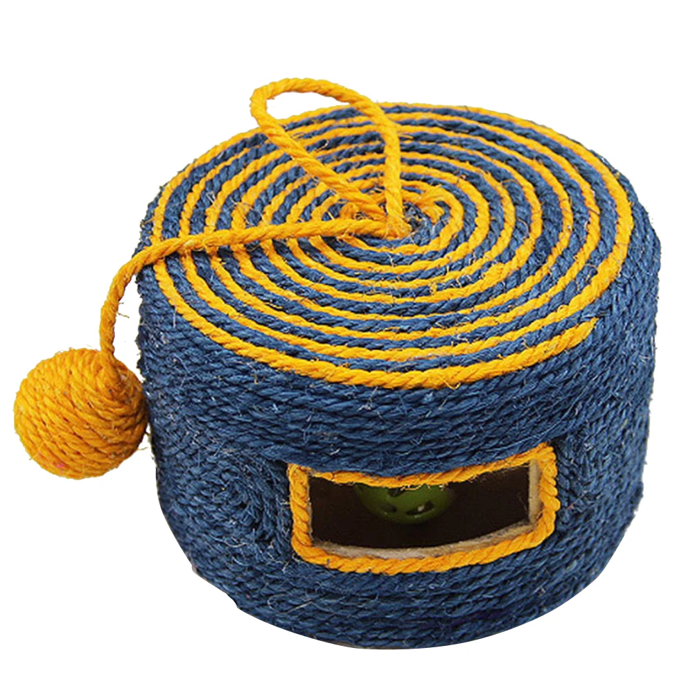 Random Color Wear Resistant Toys Cat Claw Weaving Barrel Toys With 2 