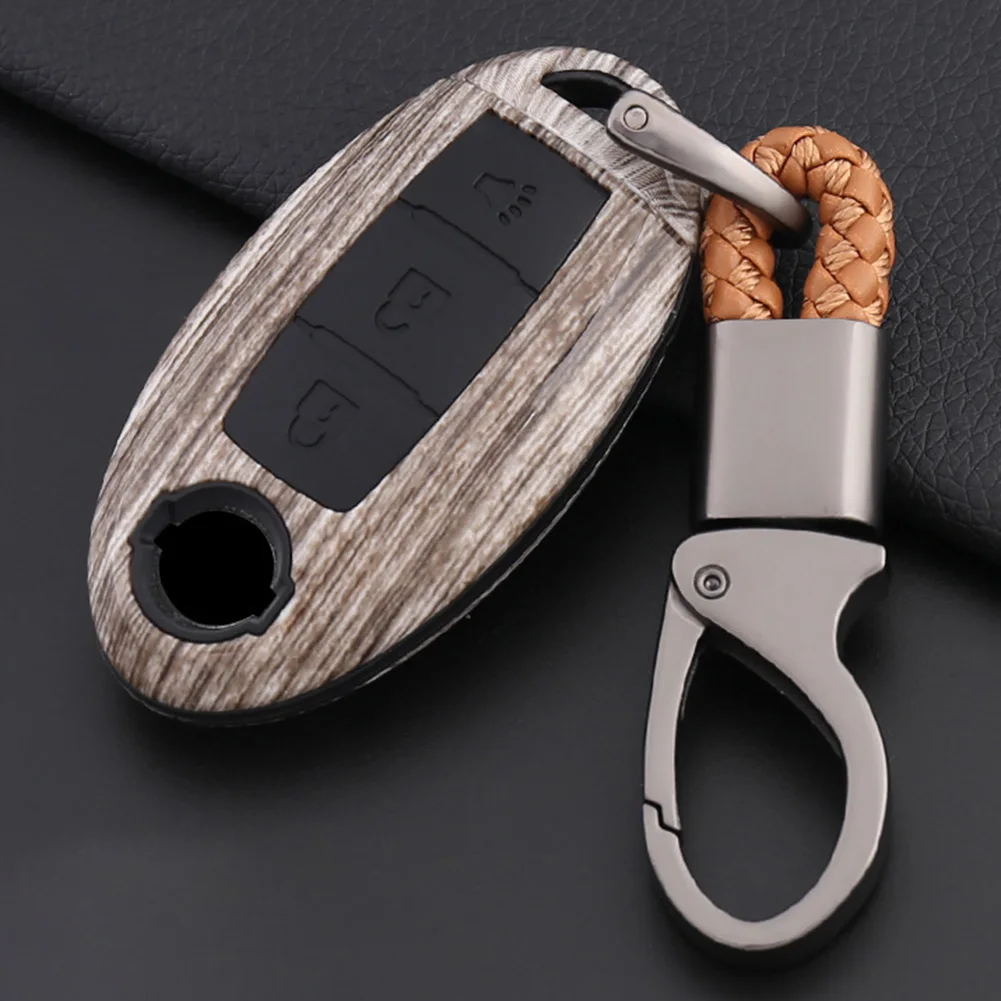 

Carbon Fiber Shell Car Remote Key Cover Case For Nssan Qashqai J10 J11 X-TRAIL t31 t32 Useful Car Accessories