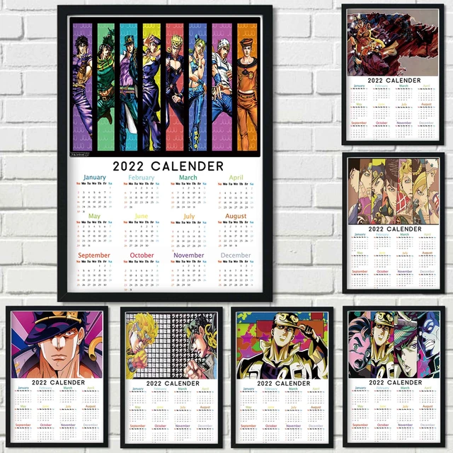 Jojo Bizarre Adventure Poster Stone Ocean | Jojos Bizarre Adventure Calendar  - Jojo's - Aliexpress