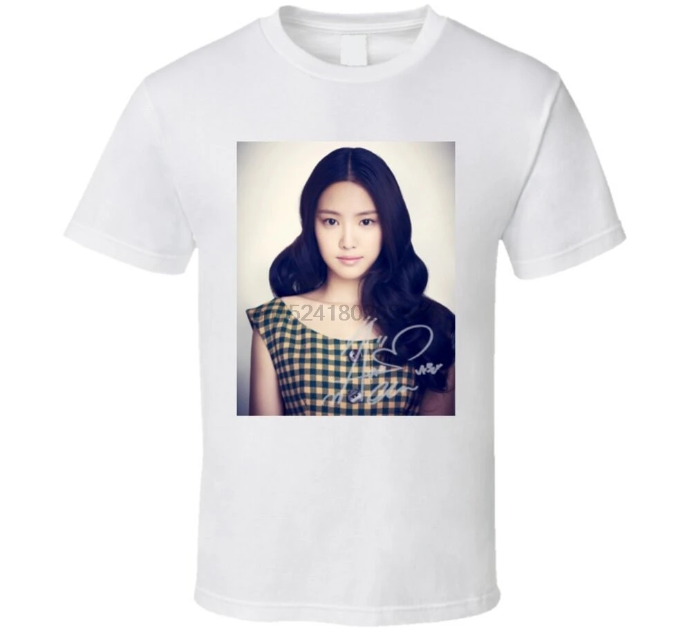 APINK NAEUN печатная Футболка с подписью тройник CD DVD альбом розовая память Фотокарта