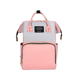 Sac à dos multifonction de grande capacité 38x24x13CM pour maman, sac de voyage étanche pour bébé, sac à couches de couleur, sac d'extérieur pour maman 