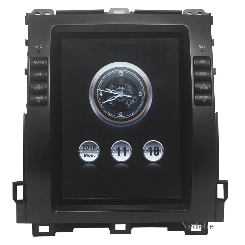 Автомобильный gps-навигация на Android 9 0 DVD для Lexus GX470/Toyota Land Cruiser Prado 120 2002-2009 Tesla Style 10 4