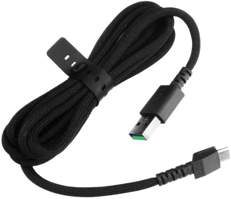 Cabo de Cabo de Carregamento Usb para Razer Basilisk & Razer Viper Ultimate Hypervelocidade Mais Leve sem Fio do Jogo Mouse 1.9m 6ft
