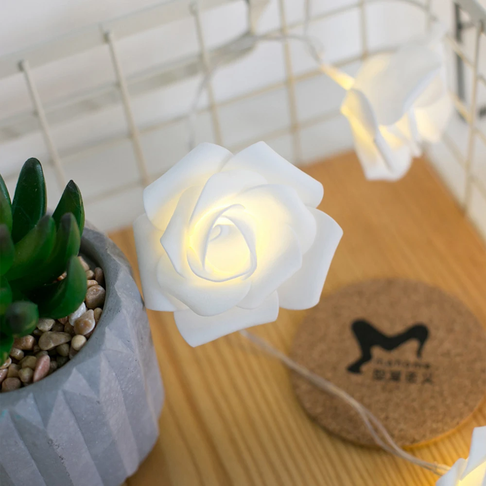 Сказочный светильник с розами гирлянда 1 5 м/3 м/6 м батарея/питание от USB