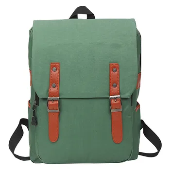 

Fashion Women Oxford Belt Buckle Backpack Large Capacity Bags Package Shoulder Bag Solid Color Waterproof Portable Travel Bolsa