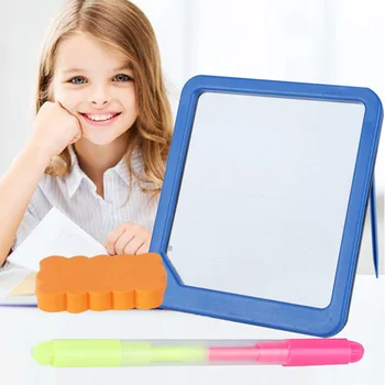 

Square Tablet Writing Pad LED Fluorescence Gift Electronic Drawing Board Painting Toy With Fluorescent Pen Graphics For Children