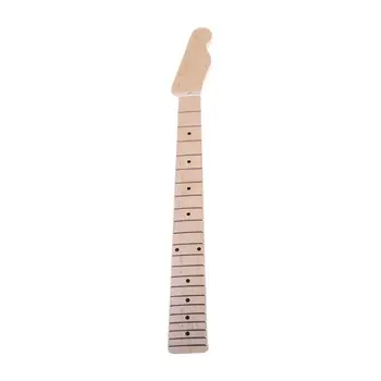 

New 1 Pc Full Maple Wood Electric Guitar Neck for ST Model Neck Right-handed Guitar Fingerboard Replacement Parts Accessories