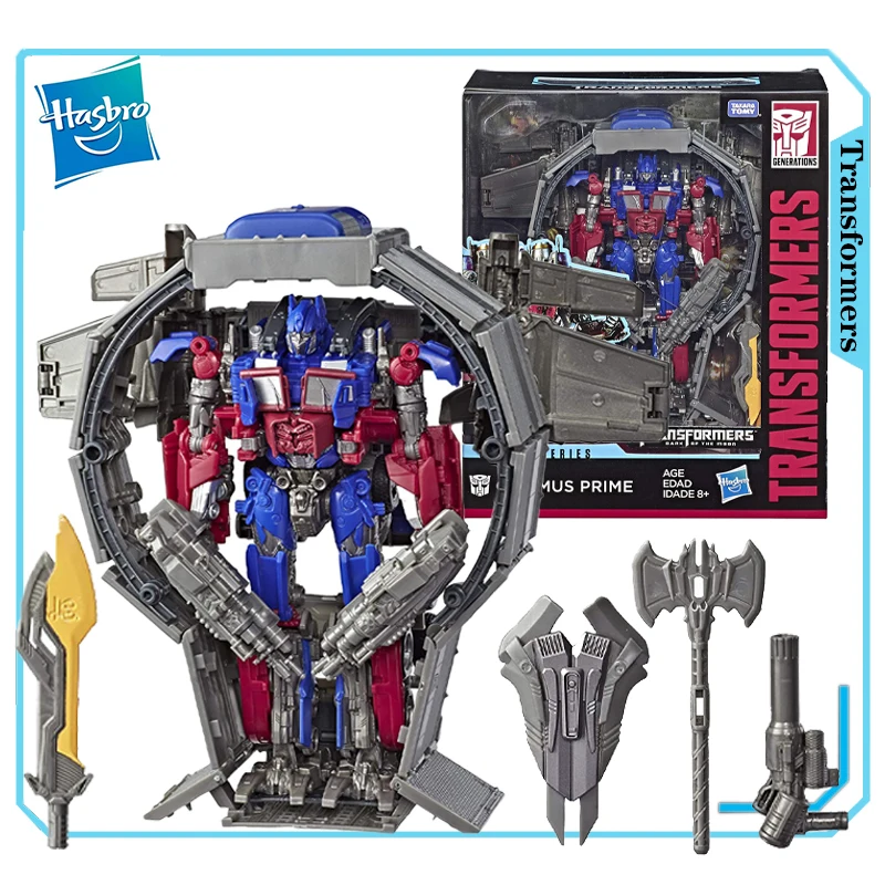 Hasbro-boneco de Estúdio Escuro do Filme da Lua Série Líder Classe Transformers us Prime Action Figure 44 1 Transformador/transformador Robô