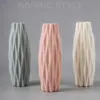 Plastic Dried Vase Nordic Flower Arrangement Container Geometric Style Exquisite Handicrafts Office Cafe Wedding Decoration 1