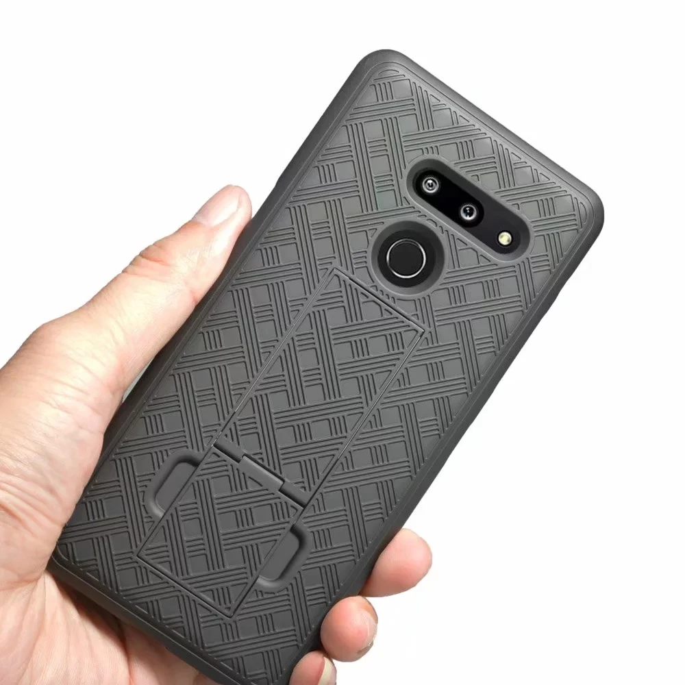 Мужской чехол на пояс с зажимом для ремня бега спортивный LG G8 ThinQ Stylo 5 телефона