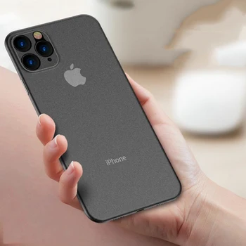 

0.3mm Luxury Ultra Thin Matte Frosted Hard Case For Apple iPhone 11 Pro Max Cover for iPhone X XR XS Max Shockproof Phone Case