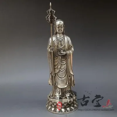 Высококачественные декоративные фигурки из античной бронзы Xuanzang Tang монахи | Дом