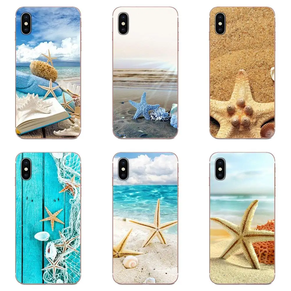 Summer Beach Relax Starfish Ocean Sun Designer For Galaxy J1 J2 J3 J330 J4 J5 J6 J7 J730 J8 2015 2016 2017 2018 mini Pro | Мобильные