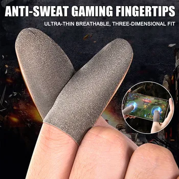 

Mobile Game Finger Sleeve 1/2/10pcs Screen Gaming Controller Touches Screen Finger Sleeve KQS8