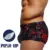 UXH Brand Mens Swimwear With Push-Up Multicolor Trunks Boxer Hi-Q Sexy Men Breathable Swim Suit Speed Matching Swim Beach Shorts